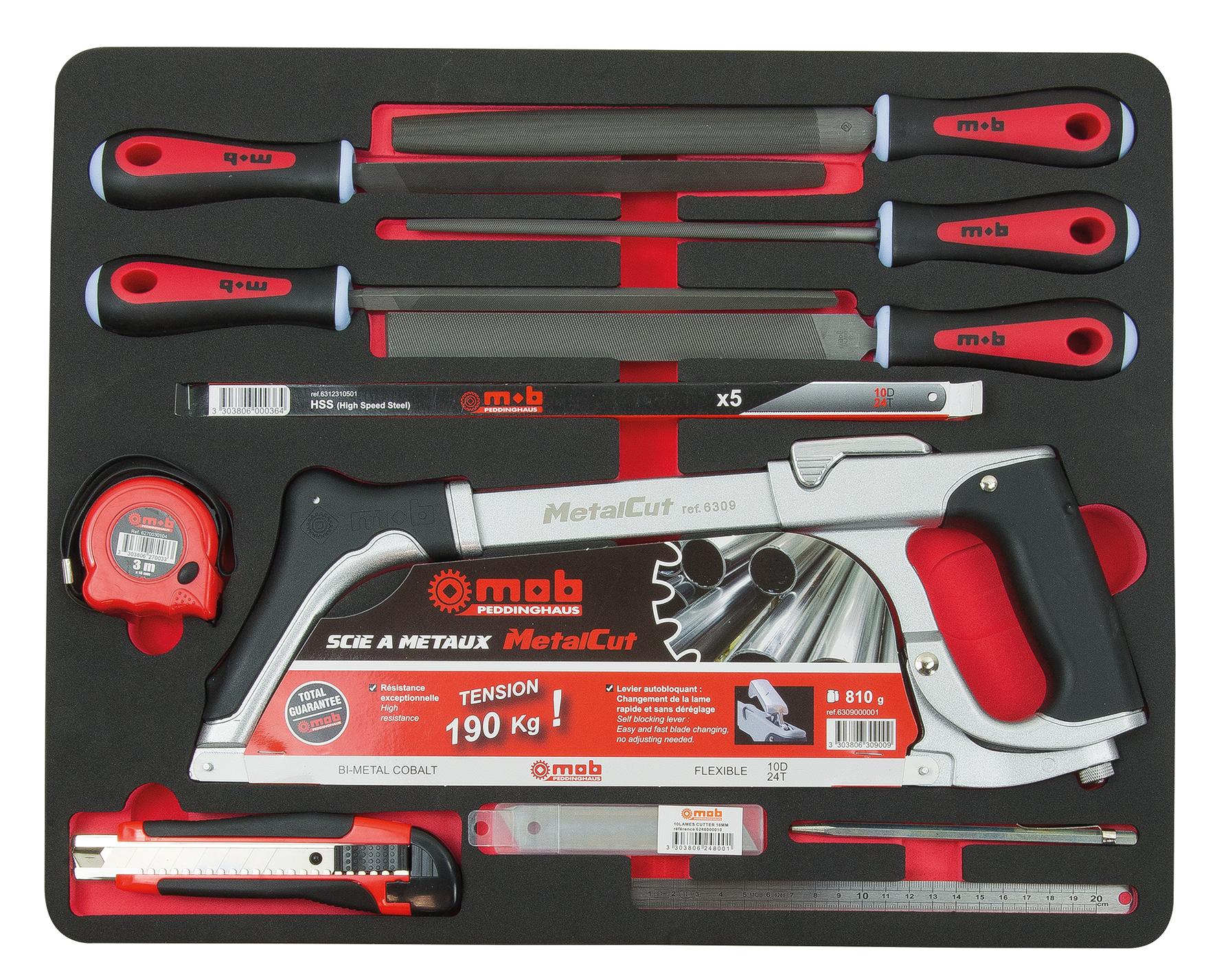 MODULE MOUSSE COUPE 25 OUTILS MOB - 9810025001