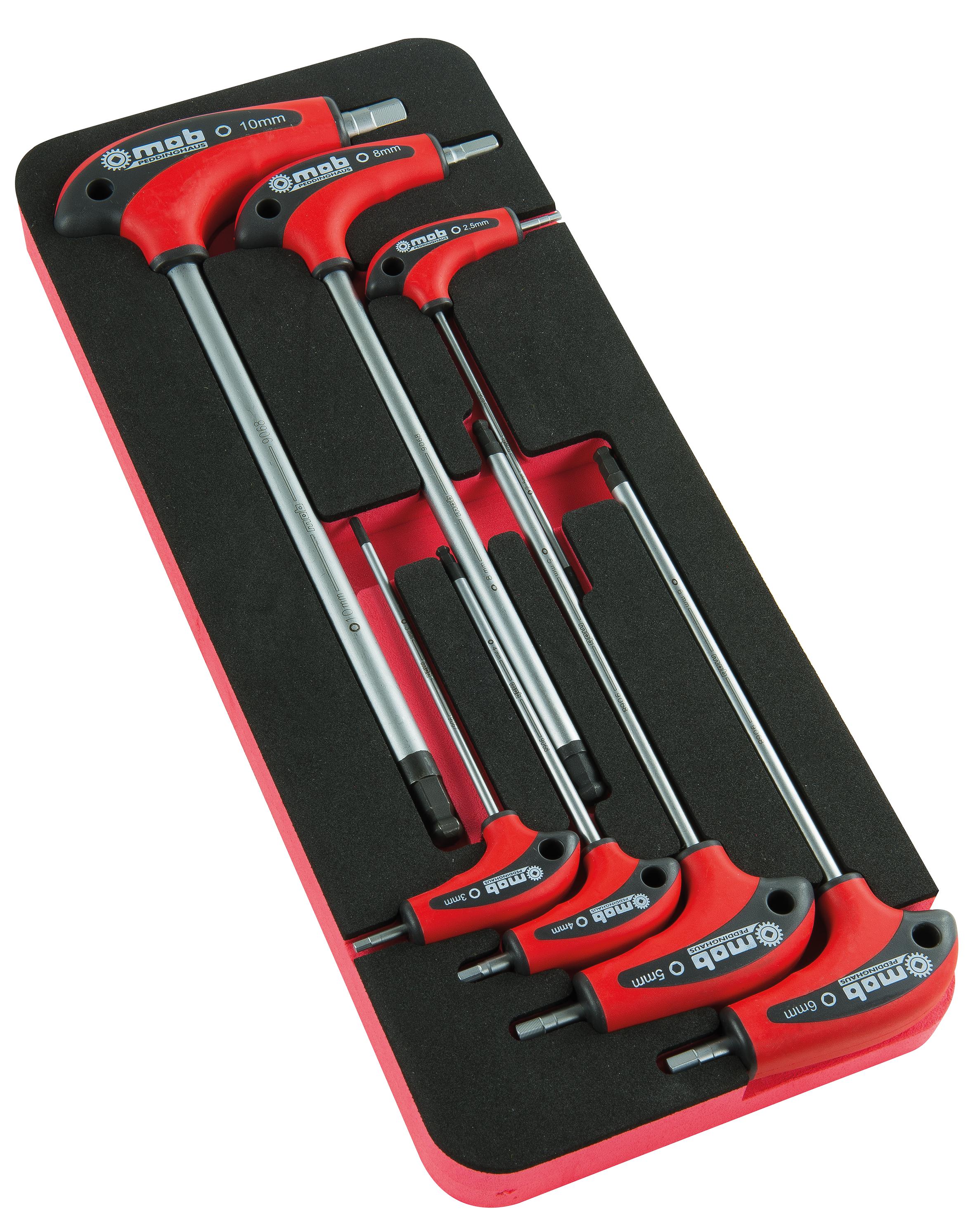 MODULE MOUSSE 7 CLES MALES EN T HEXAGONALES MOB - 9820007001