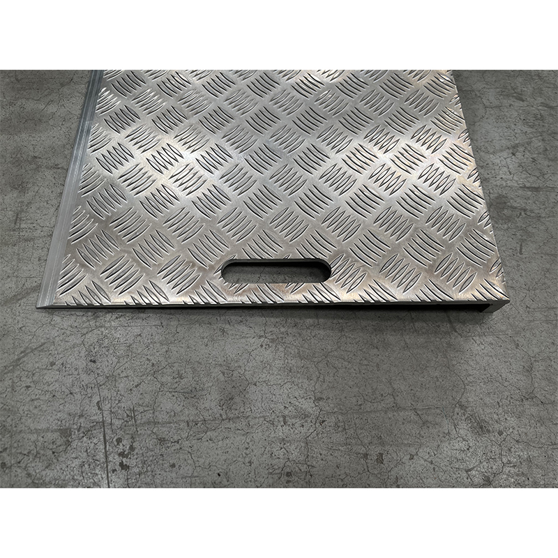 Rampe d'accès type coin 20x1000x500 mm - 300kg - METALMEC - MM540S00020