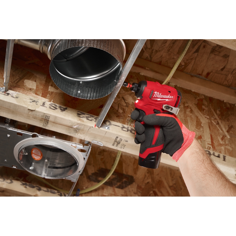 Visseuse à chocs compacte Hex 1/4 Brushless 12V 148Nm M12 BLIDRC-0 MILWAUKEE - 4933499689