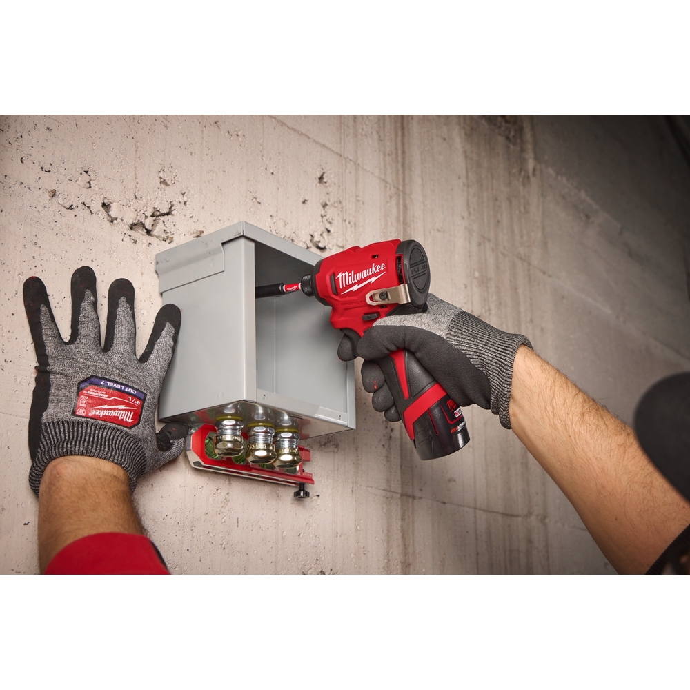 Visseuse à chocs compacte Hex 1/4 Brushless 12V 148Nm M12 BLIDRC-0 MILWAUKEE - 4933499689