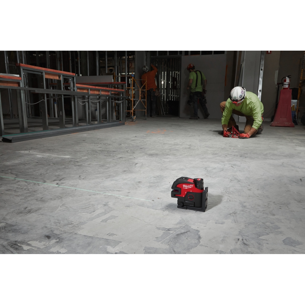 Laser MILWAUKEE 4 lignes avec 4 points 12 volts m12 cll4p-0c - 4933479202