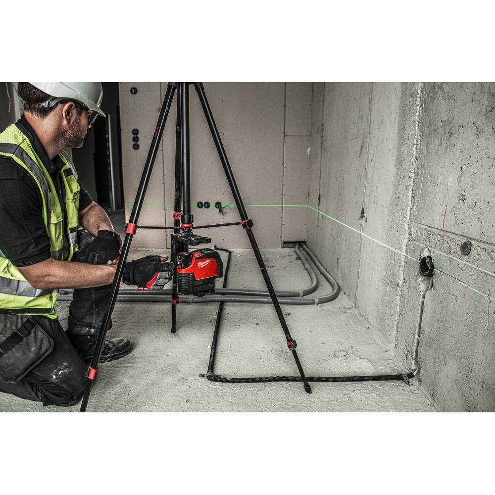 LASER VERT 2 LIGNES MILWAUKEE M12 AVEC APLOMB CLLP-0C 4933478101