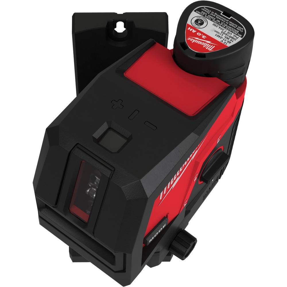 LASER VERT 2 LIGNES MILWAUKEE M12 AVEC APLOMB CLLP-0C 4933478101