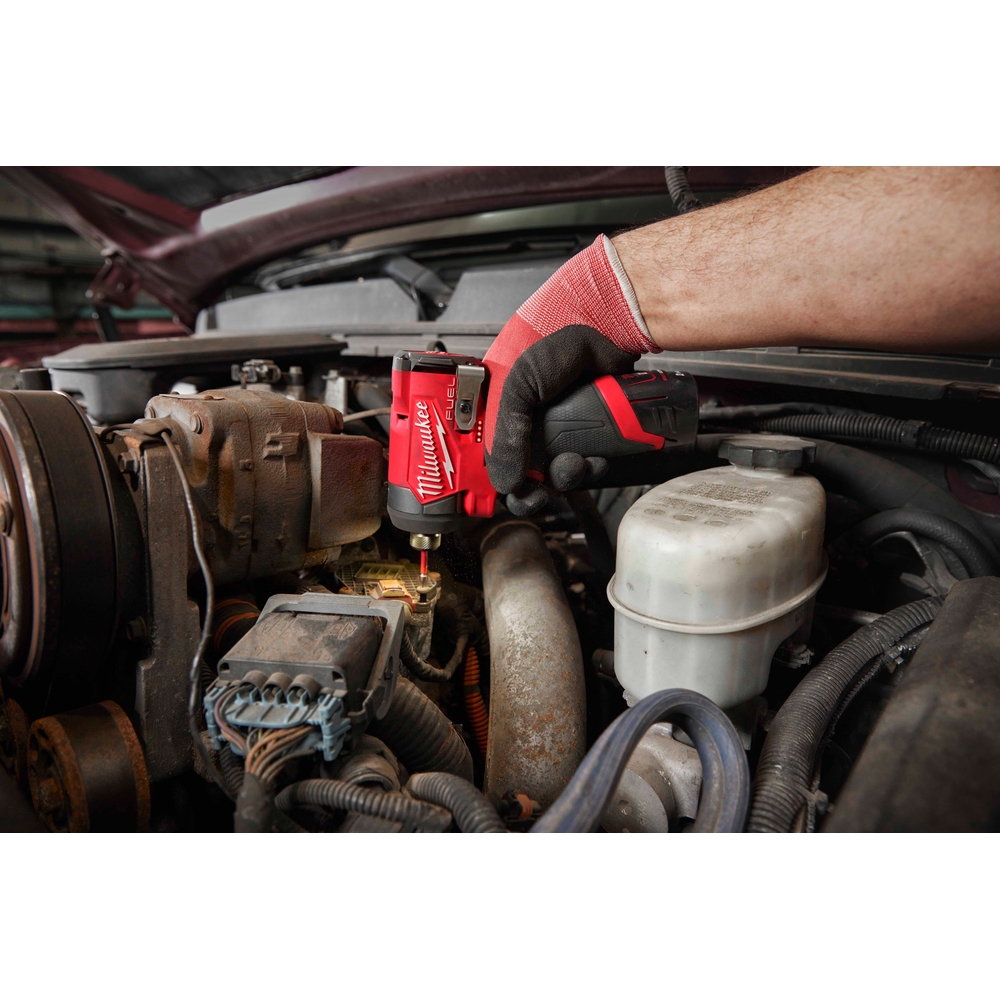 Visseuse à choc ¼″ MILWAUKEE 12V M12 FID2-0 sans batterie - 4933479876
