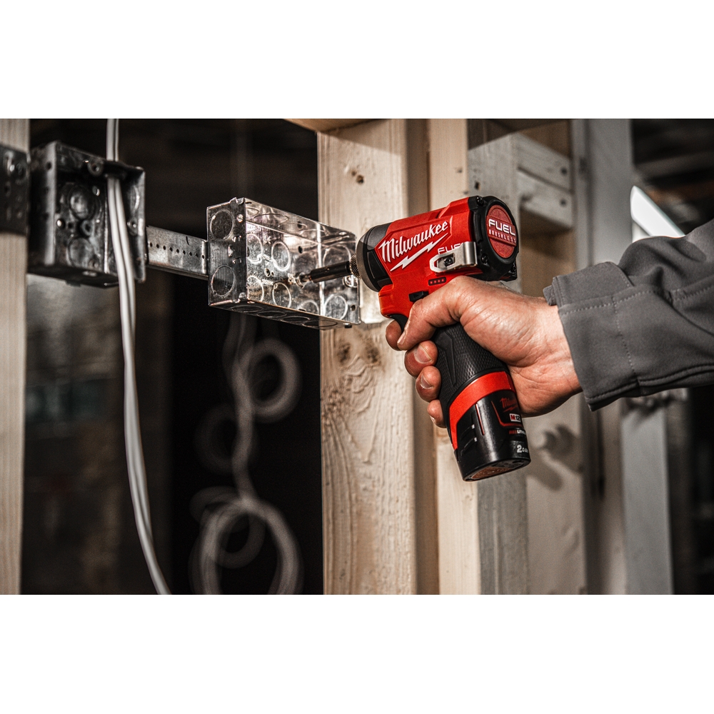 Visseuse à choc ¼″ MILWAUKEE 12V M12 FID2-0 sans batterie - 4933479876