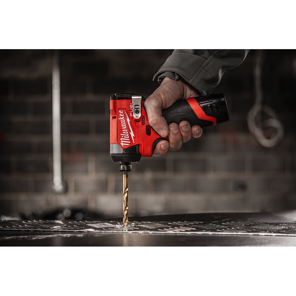 Visseuse à choc ¼″ MILWAUKEE 12V M12 FID2-0 sans batterie - 4933479876