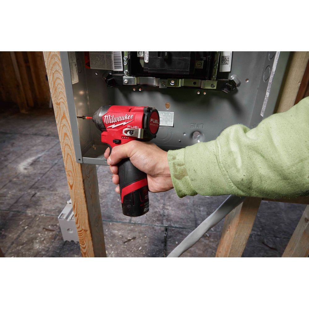 Visseuse à choc ¼″ MILWAUKEE 12V M12 FID2-0 sans batterie - 4933479876