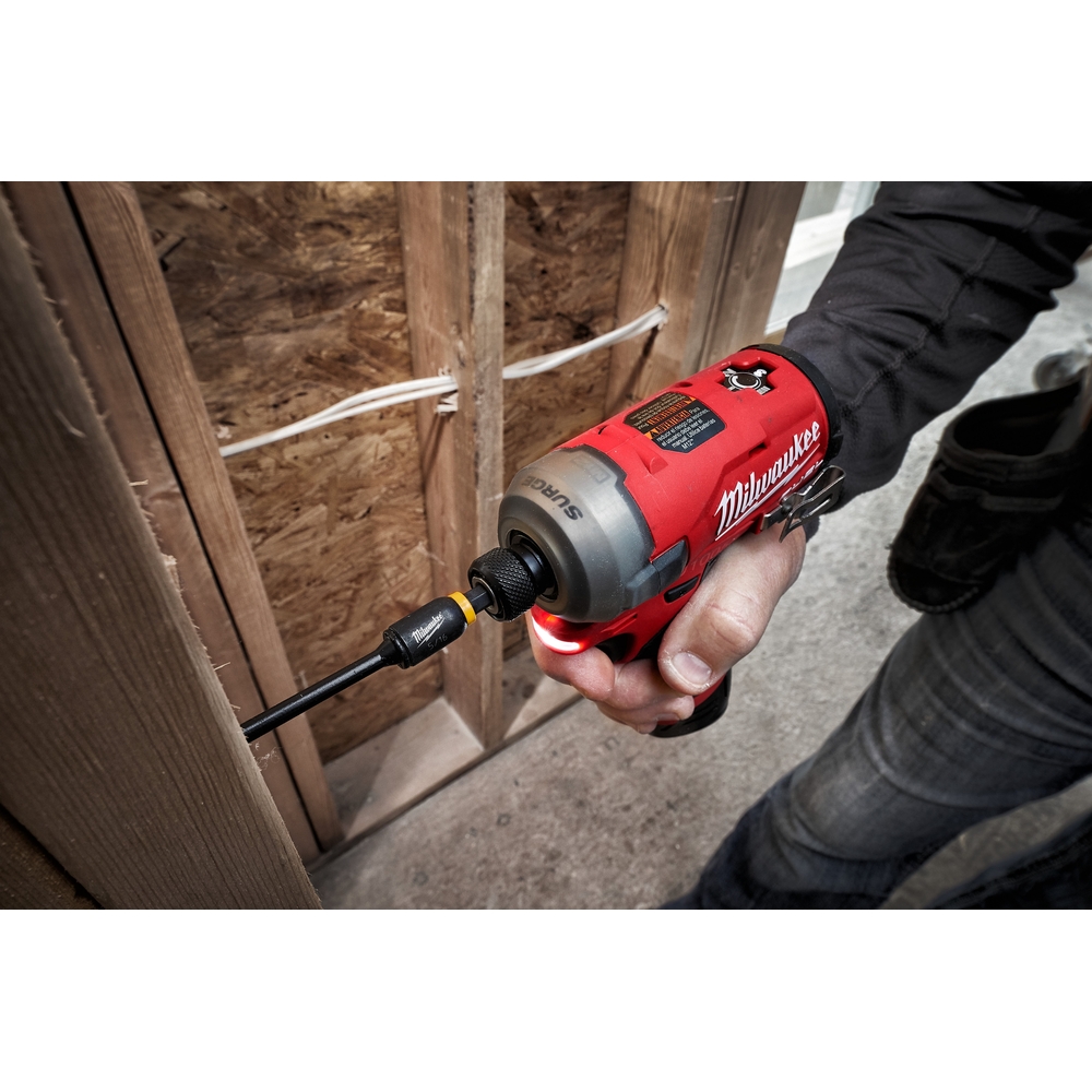 M12 FID-0 - Visseuse à Chocs compacte Silencieuse SURGE Hex 1/4 FUEL, 12V, 50Nm, 76dbA MILWAUKEE - 4933464972