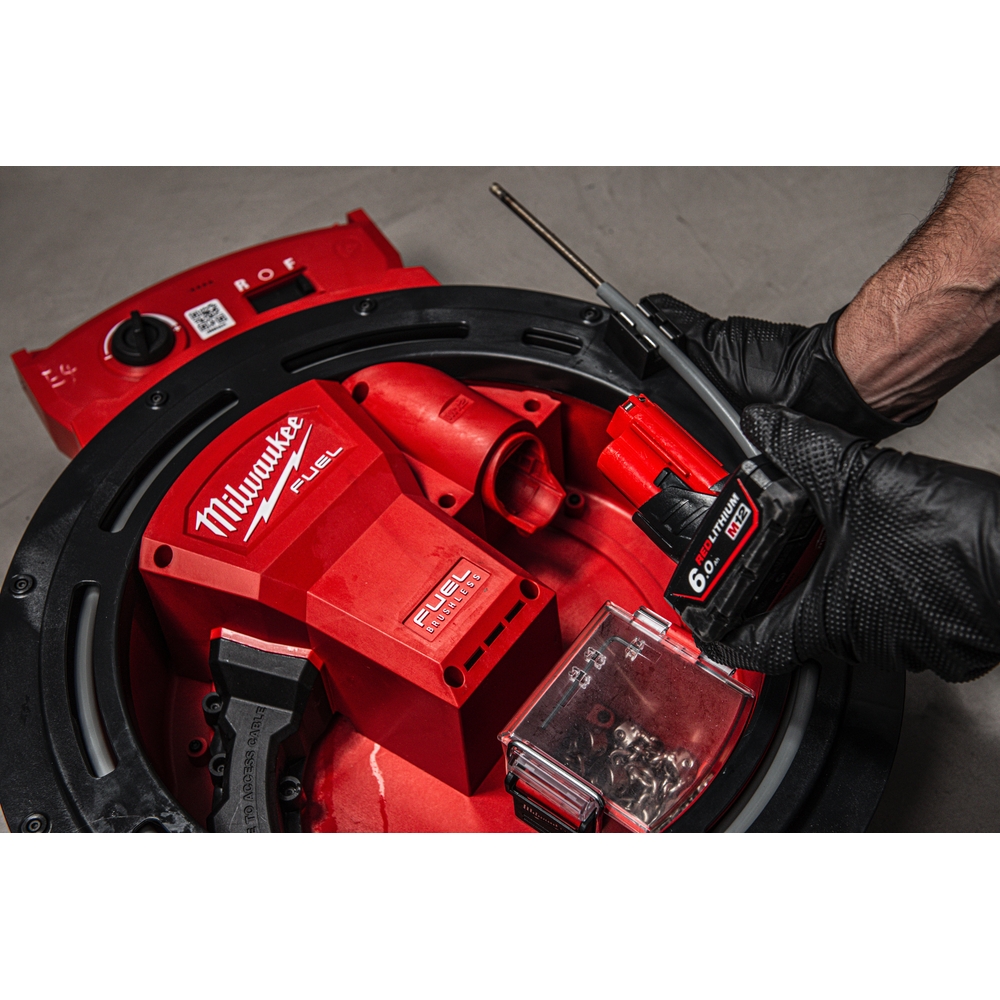 Déboucheur automatique haute vitesse 12V M12 HSFSM-0​ MILWAUKEE - 4933498377
