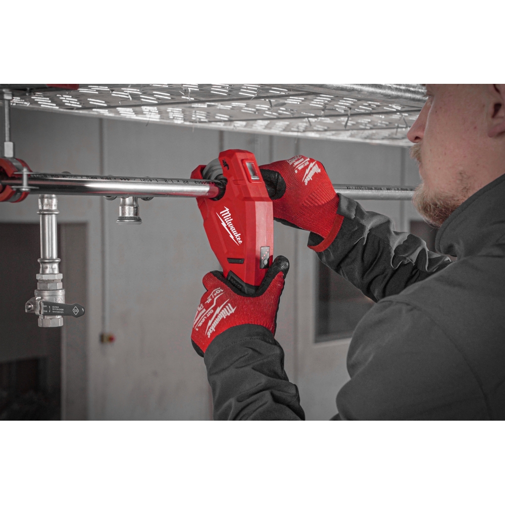 Coupe-tube MILWAUKEE M12 PCSS-0C 12V pour acier inoxydable / acier galvanisé et cuivre, Coffret - 4933479241