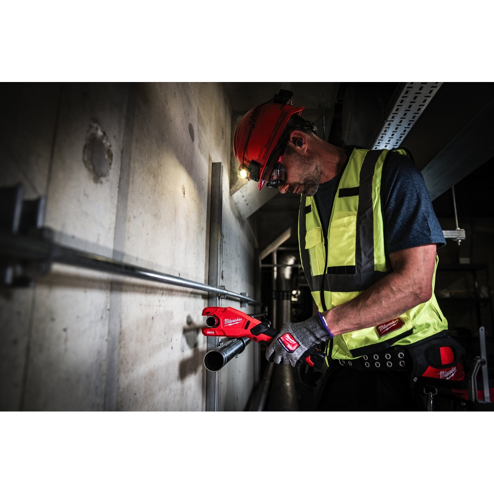 Coupe-tube MILWAUKEE M12 PCSS-0C 12V pour acier inoxydable / acier galvanisé et cuivre, Coffret - 4933479241