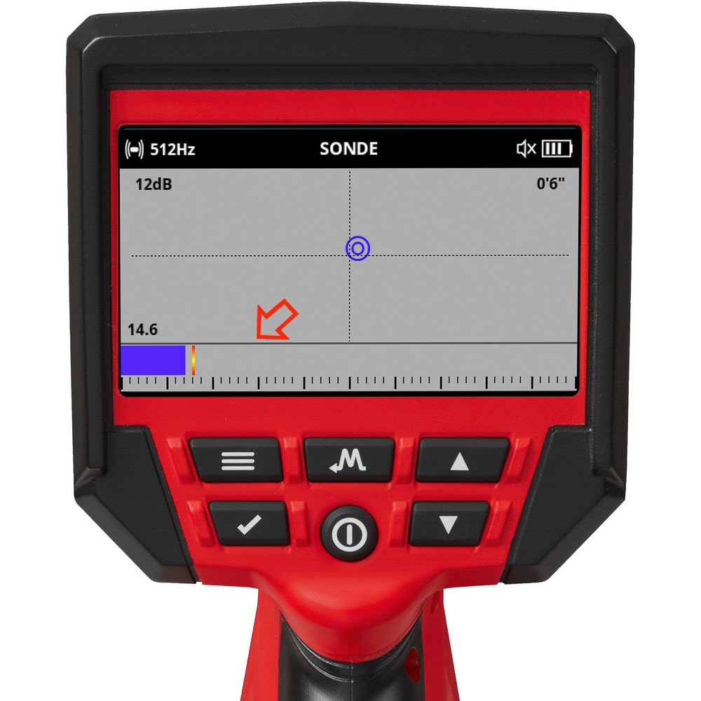 Détecteur de canalisations, ip65, 12v, sans batterie MILWAUKEE - 4933471995