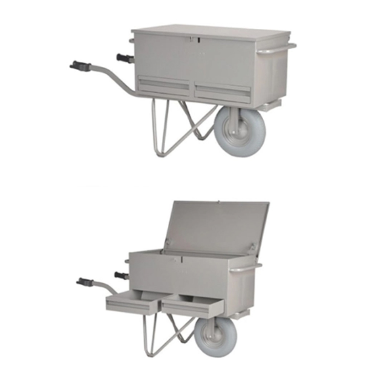 Brouette caisse a outils matador - roue increvable - charge maxi 200KG - 10839