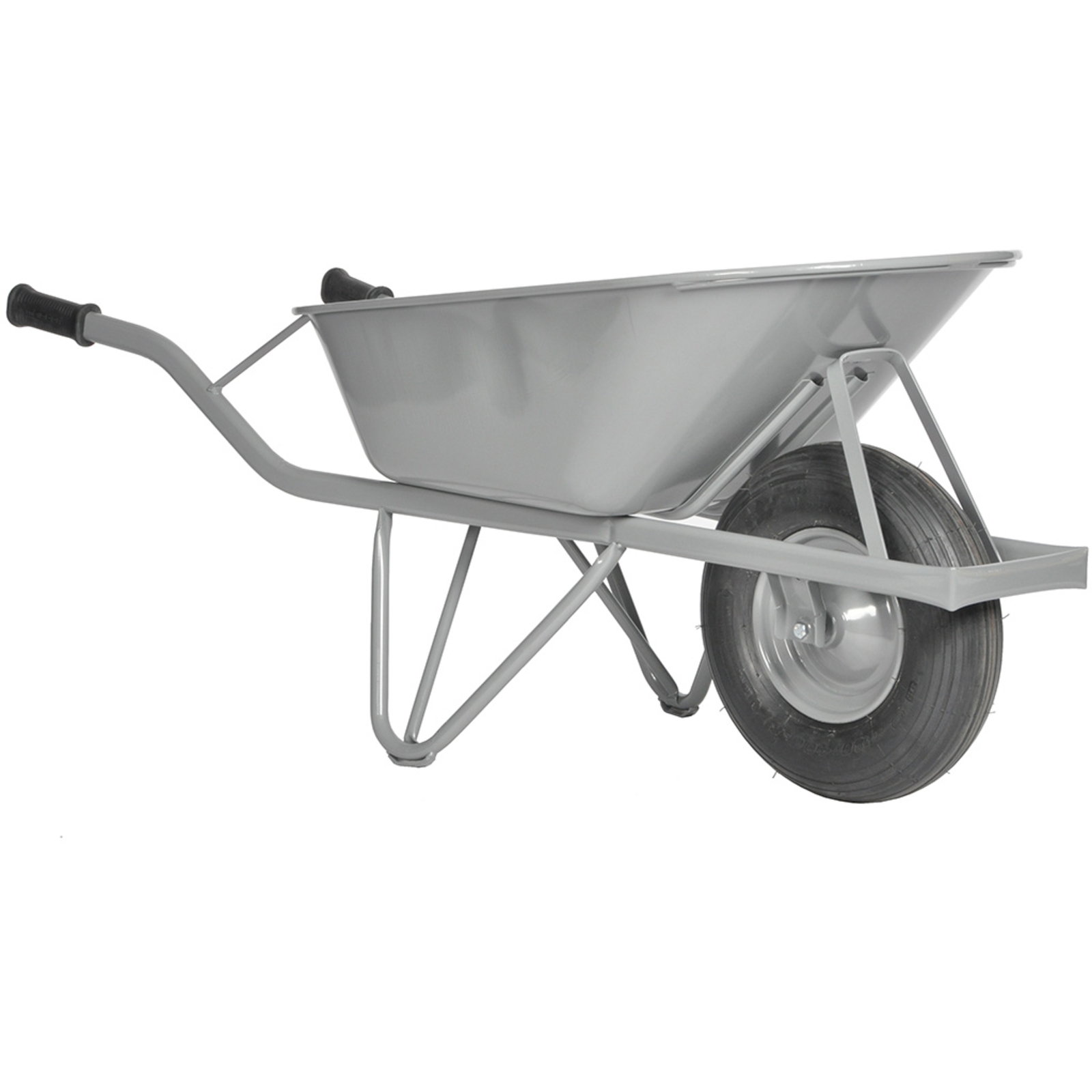 Brouette renforcée 1 roue pneumatique 80L MATADOR - 10860