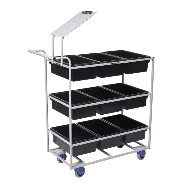 Chariot de collecte MATADOR pour 9 bacs (non inclus) - 11047