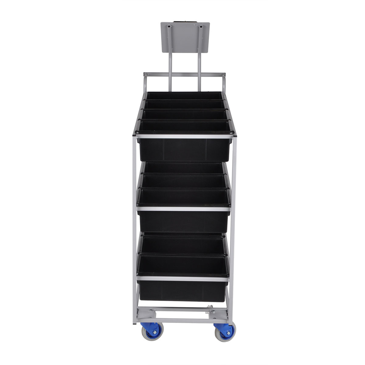 Chariot préparation de commandes MATADOR pour 12 bacs (non inclus) - 11048