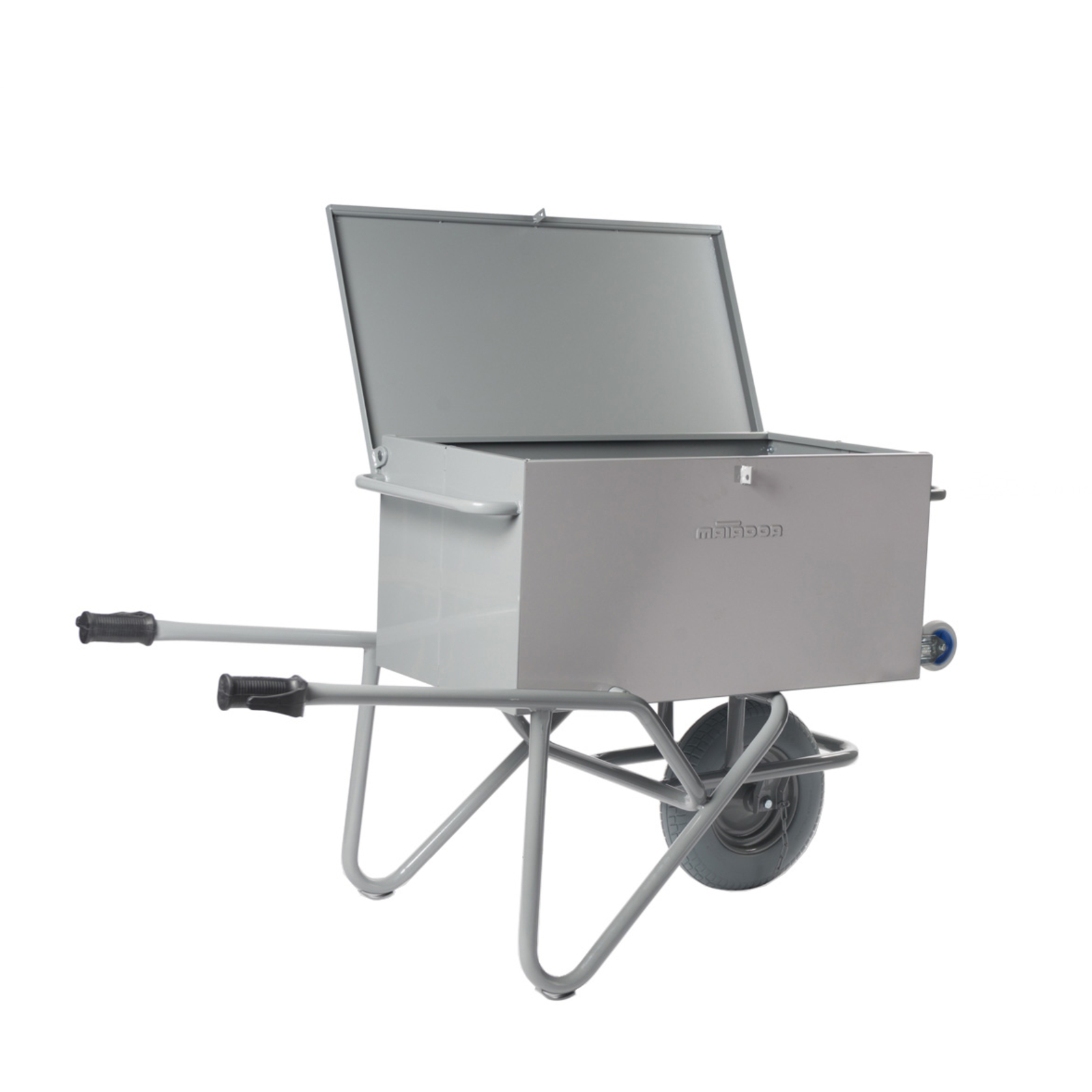 Brouette boîte à outils basculante cantine 900x500x430 mm Roue increvable PU MATADOR - 11530