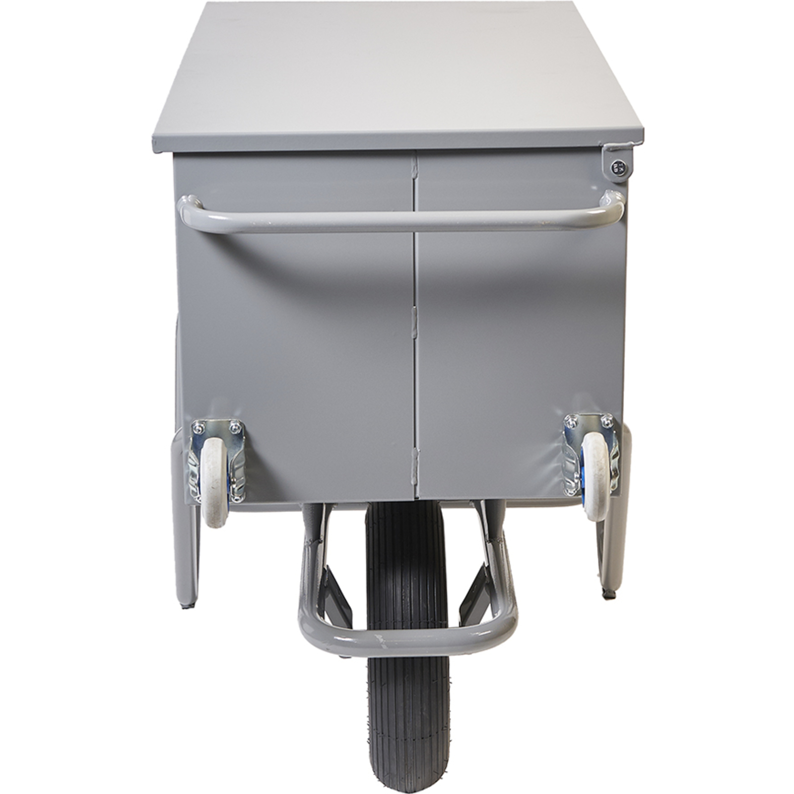 Brouette boîte à outils basculante cantine 900x500x430 mm Roue pneumatique MATADOR - 11616