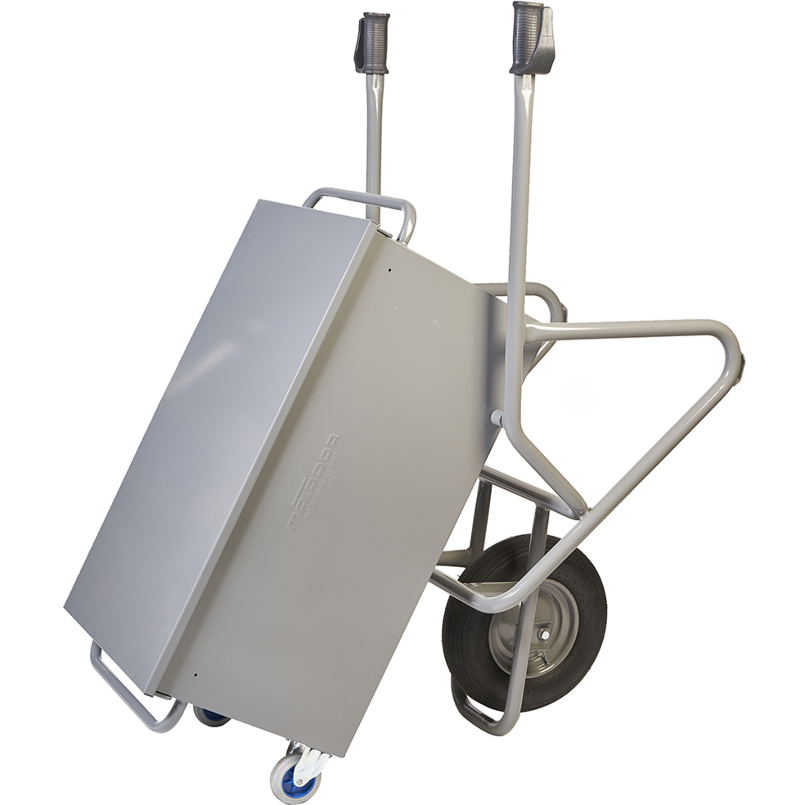 Brouette boîte à outils basculante cantine 900x500x430 mm Roue pneumatique MATADOR - 11616