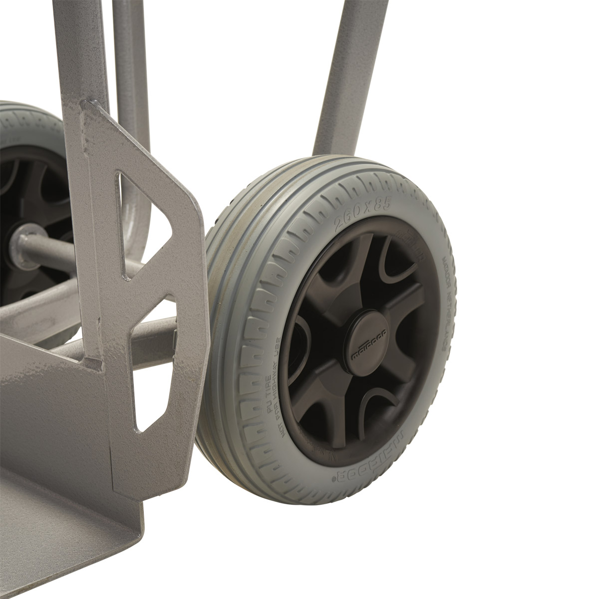 Diable acier MATADOR charge 350 kg M-NST-250 avec roues increvables - 13040