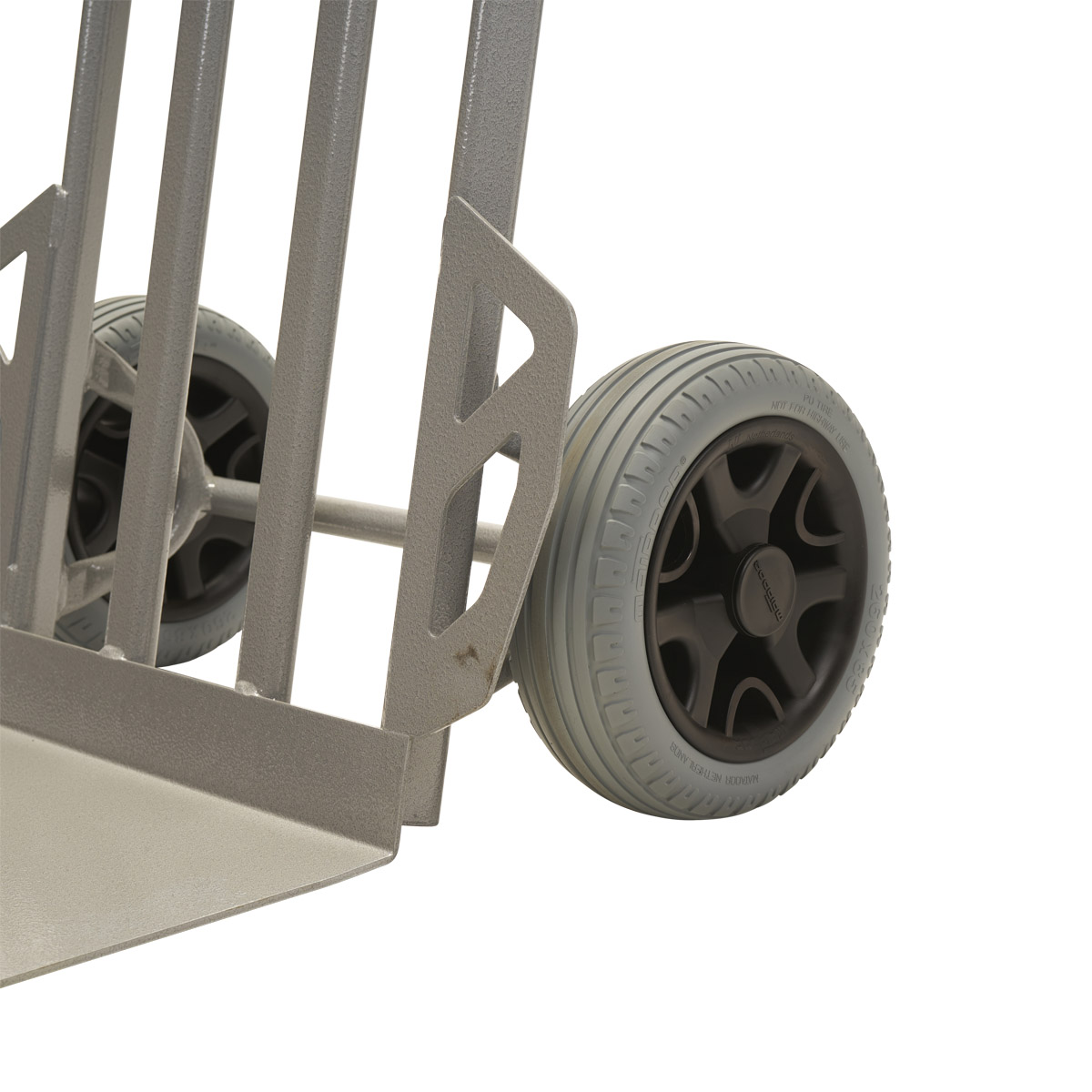 Diable acier bavette extra large, roue increvable MATADOR NST-200-XXL-CT charge 350 kg - 13516