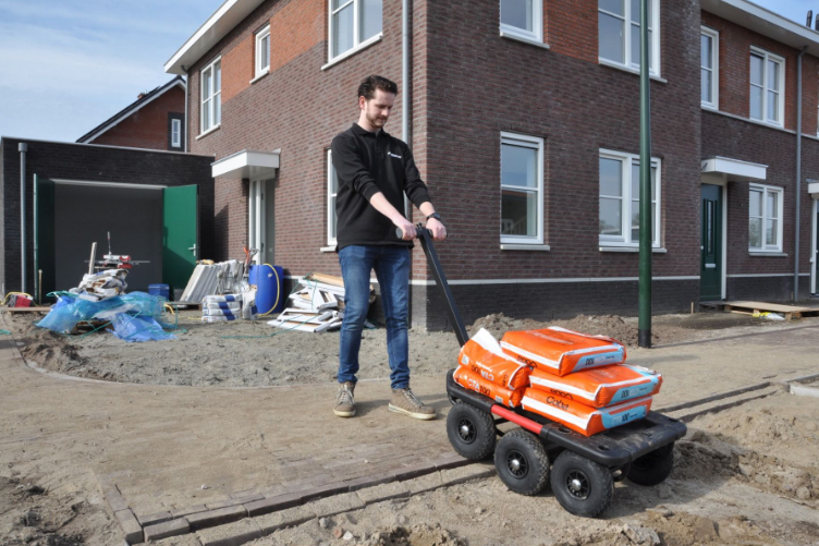 Chariot de chantier MATADOR SuperDoggy avec roues gonflées - 14082