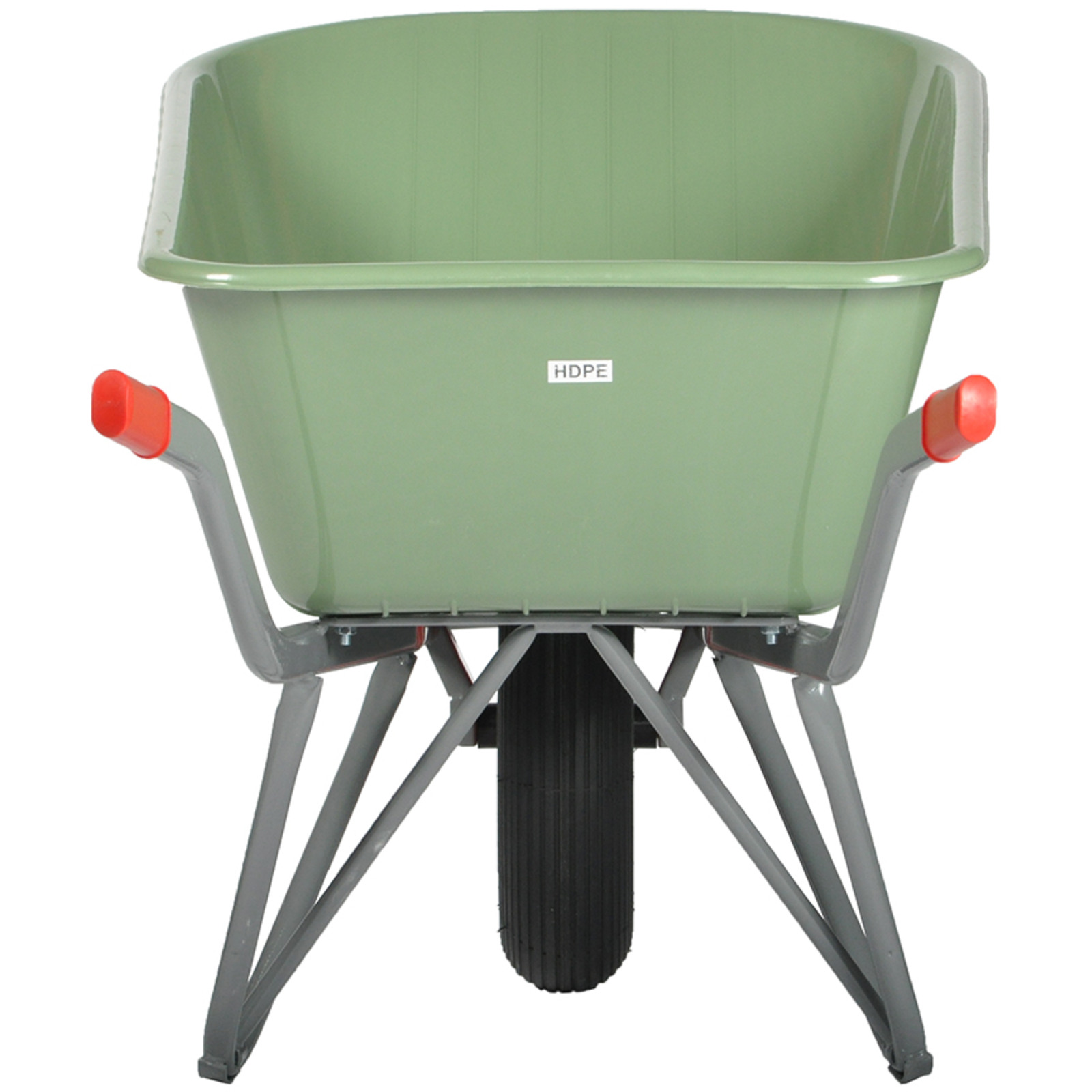Brouette NOKA basic L avec bac en PEHD vert MATADOR - 15067
