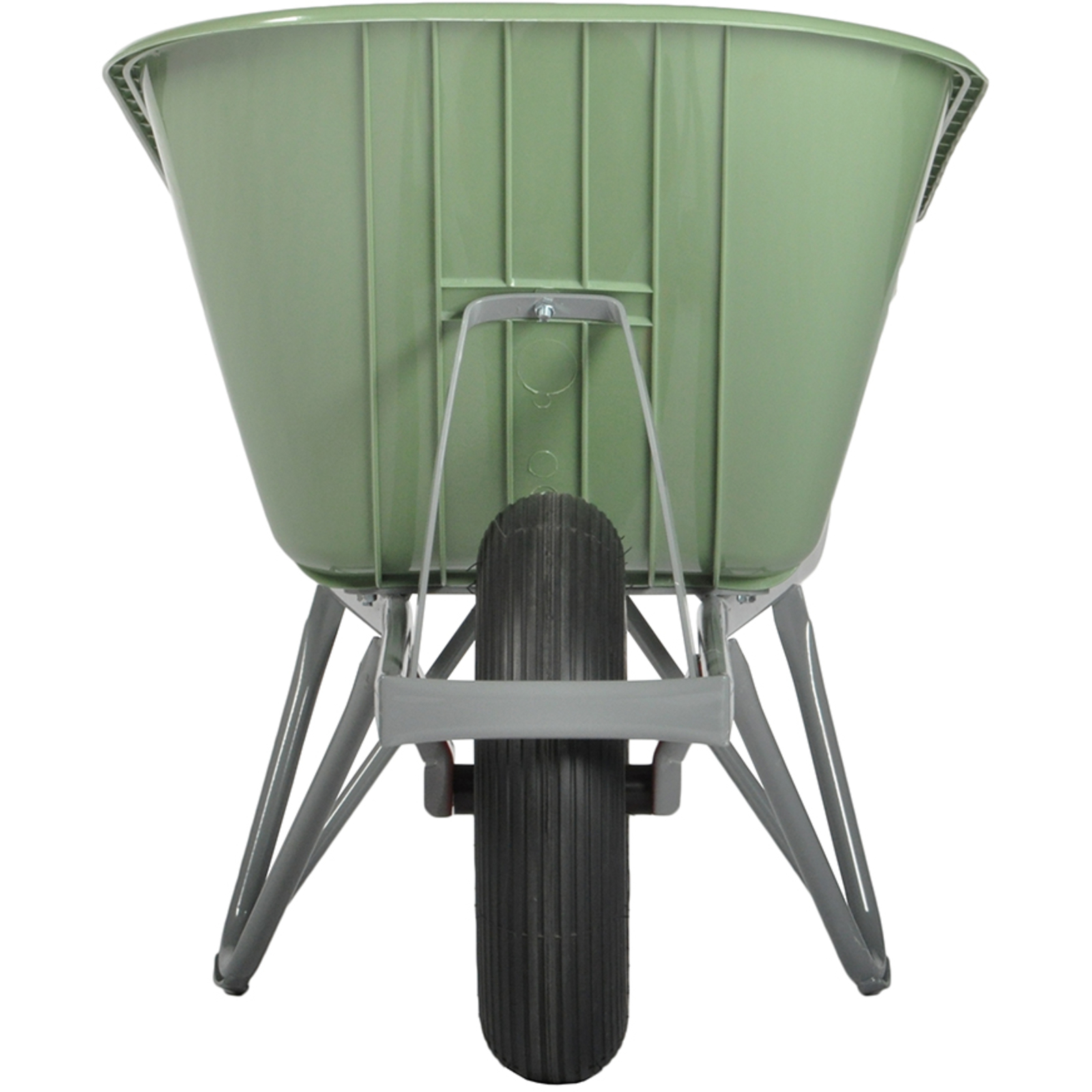 Brouette NOKA basic L avec bac en PEHD vert MATADOR - 15067
