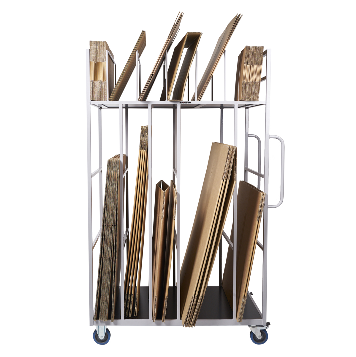 Chariot, roll à cartons MATADOR capacité 150 kg - 15460