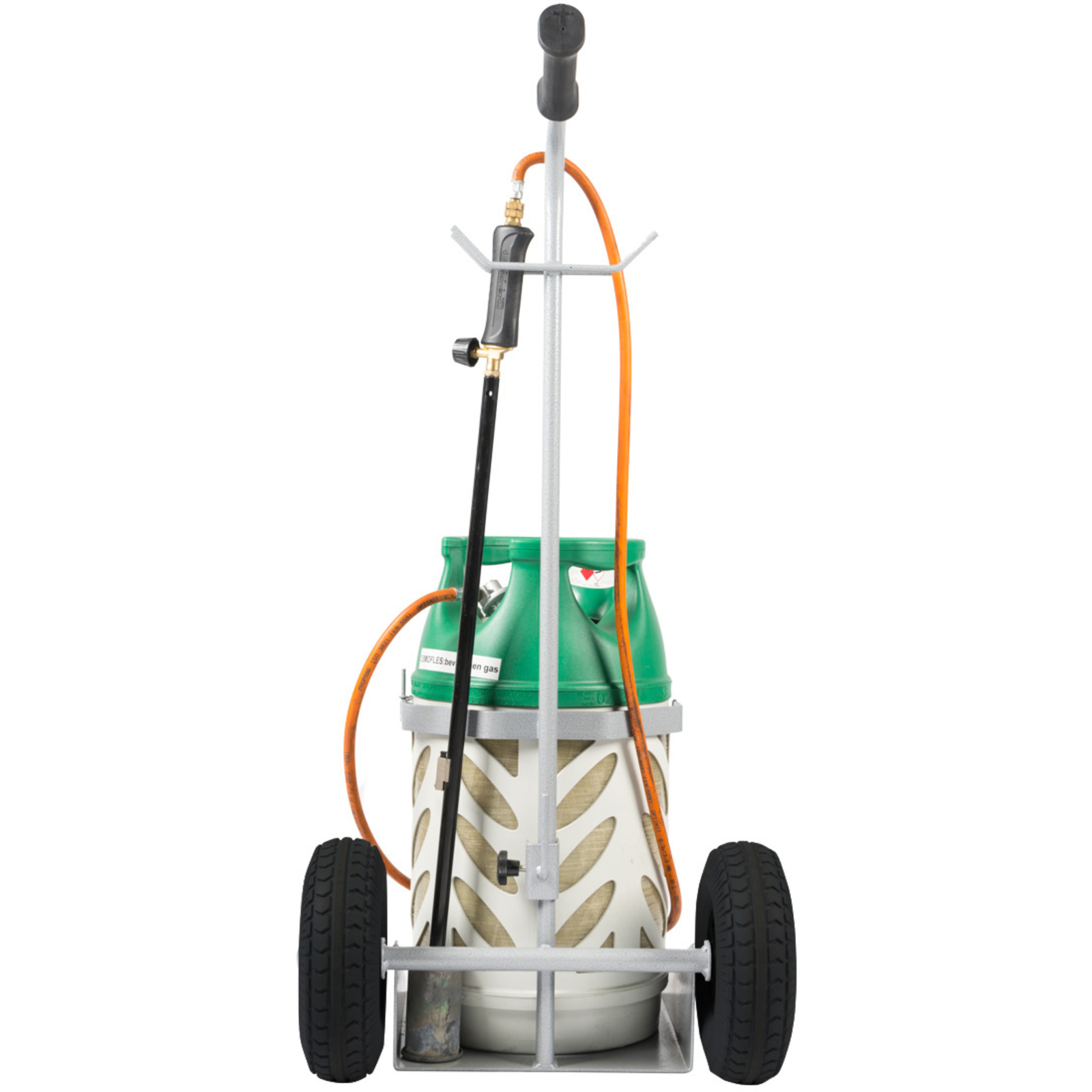 Diable brûleur 1x10.5kg roues pneumatiques MATADOR - 15903