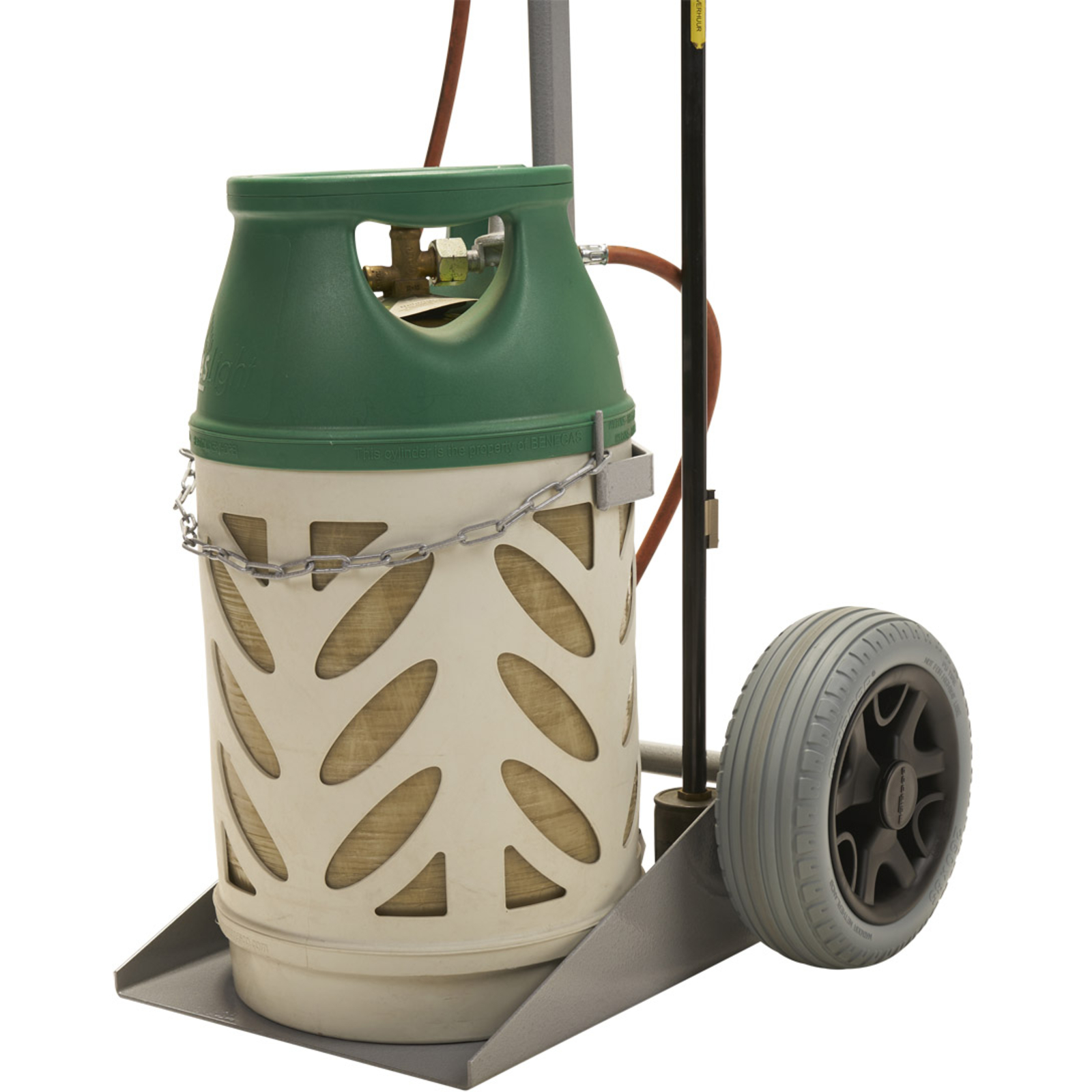 Diable brûleur 1x10.5kg roues increvables MATADOR - 16331