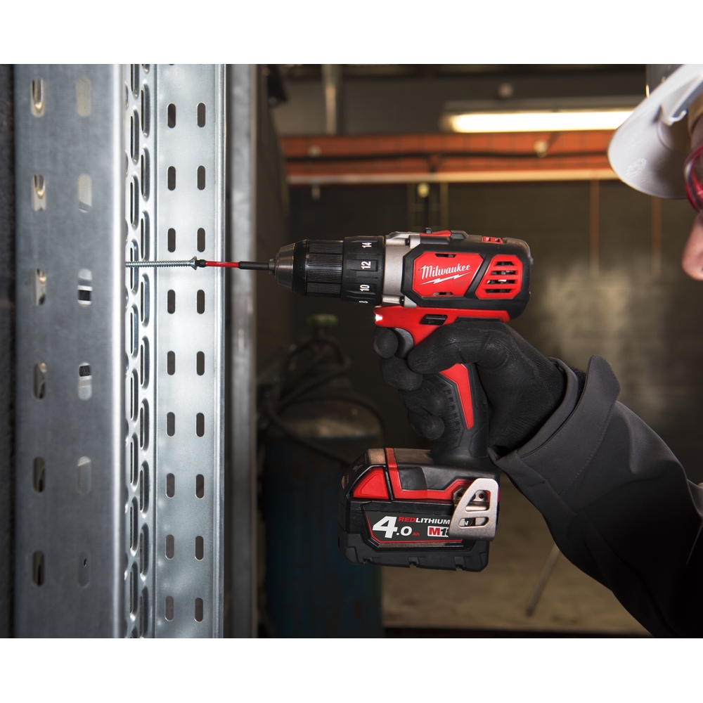 Perceuse visseuse MILWAUKEE sans fil 18 V 60 Nm (sans chargeur et batterie) M18 BDD-0 - 4933443530