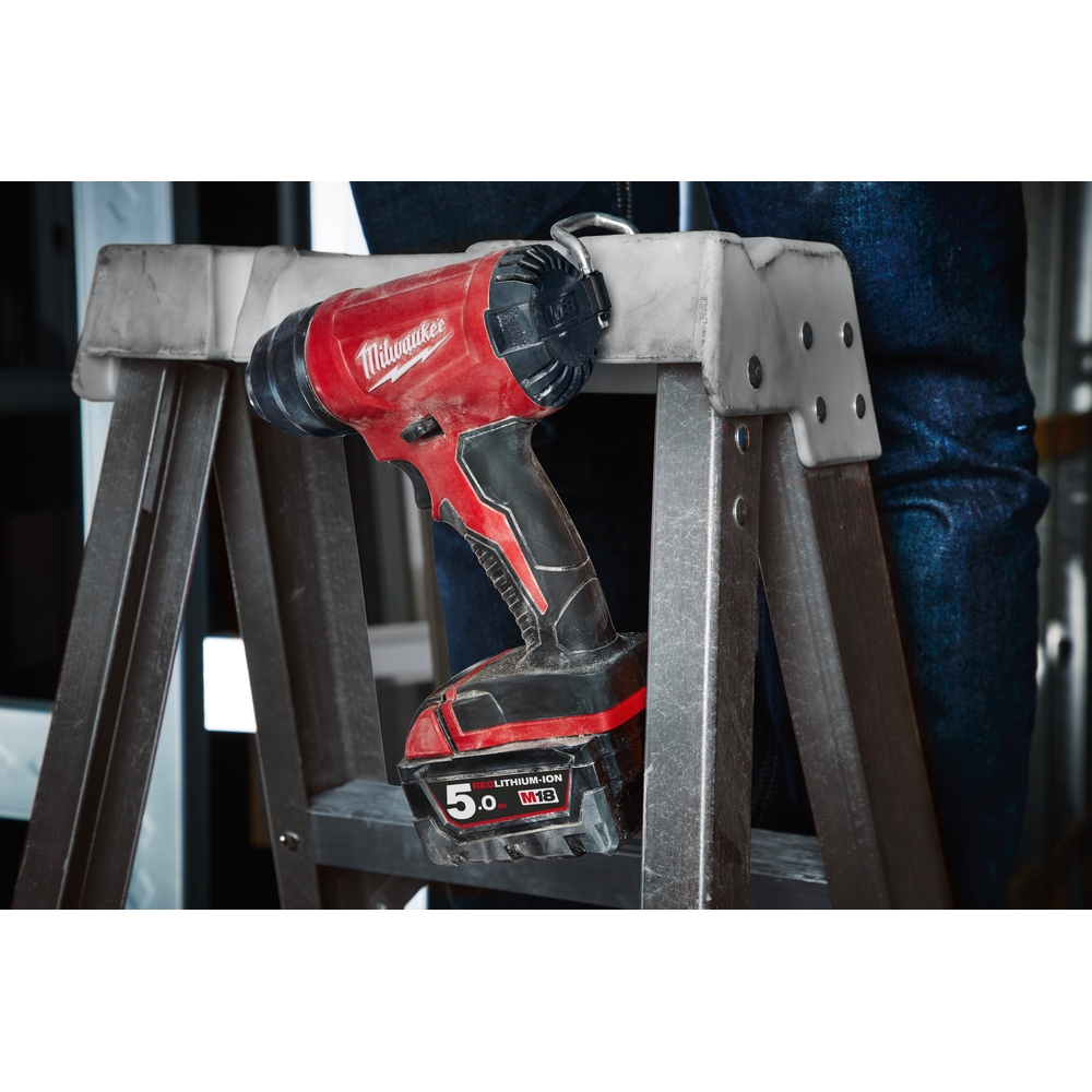 Décapeur Thermique MILWAUKEE 18V 5,0 Ah 470° livré sans batteries ni chargeur en carton M18 BHG-0 - 4933459771