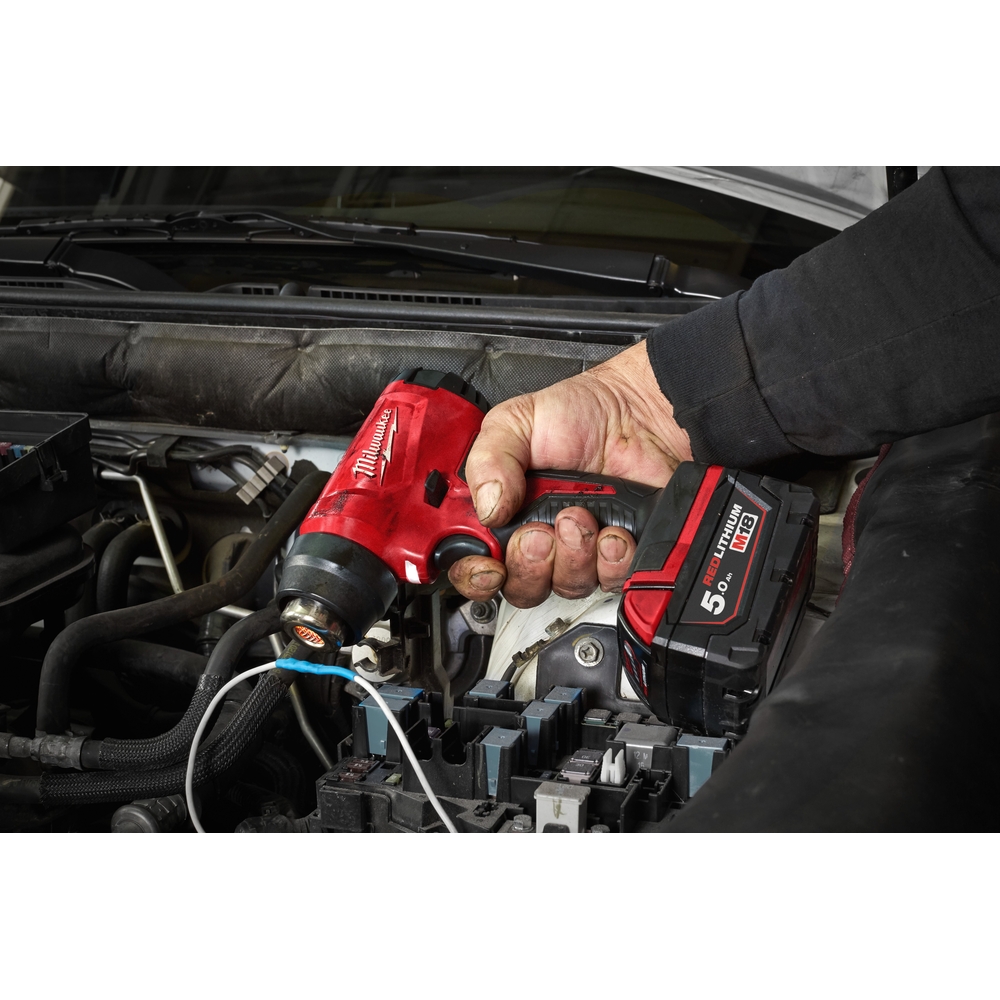 Décapeur Thermique MILWAUKEE 18V 5,0 Ah 470° livré sans batteries ni chargeur en carton M18 BHG-0 - 4933459771