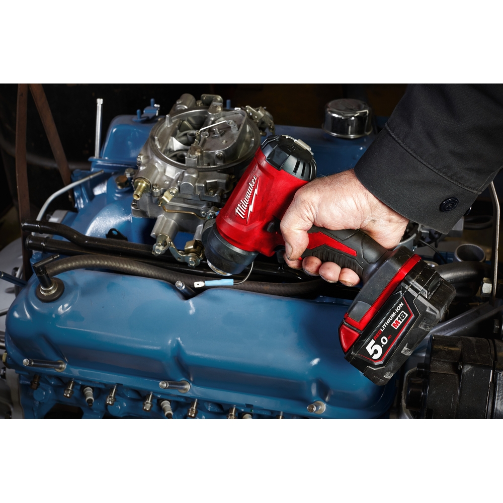Décapeur Thermique MILWAUKEE 18V 5,0 Ah 470° livré sans batteries ni chargeur en carton M18 BHG-0 - 4933459771