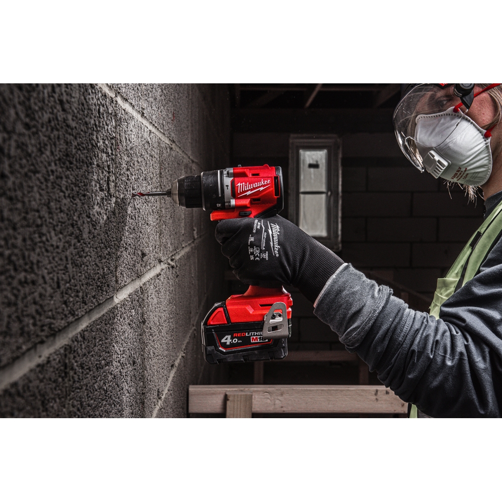 PERCEUSE PERCUSSION 18 VOLTS 4AH BRUSHLESS 60 NM - M18 BLPDRC-422C AVEC BATTERIES MILWAUKEE - 4933492825