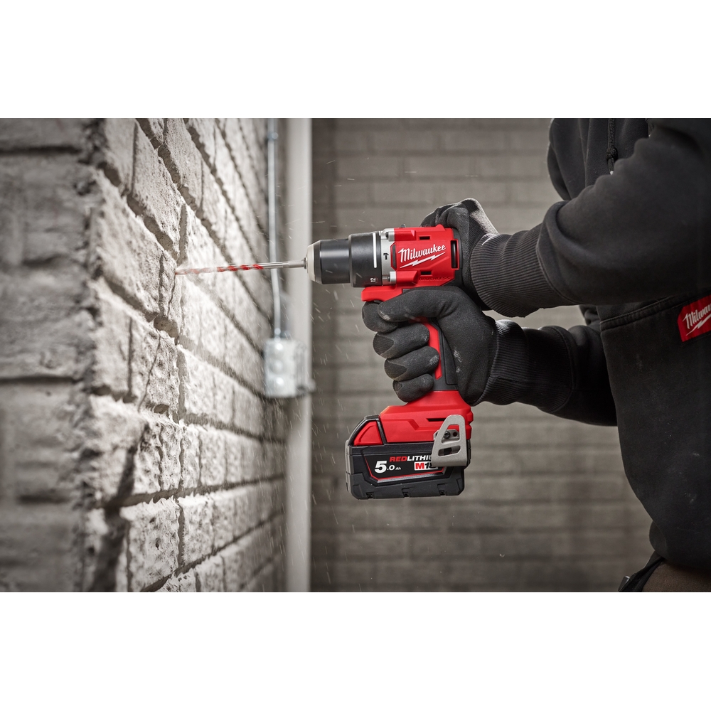 PERCEUSE PERCUSSION 18 VOLTS 4AH BRUSHLESS 60 NM - M18 BLPDRC-422C AVEC BATTERIES MILWAUKEE - 4933492825
