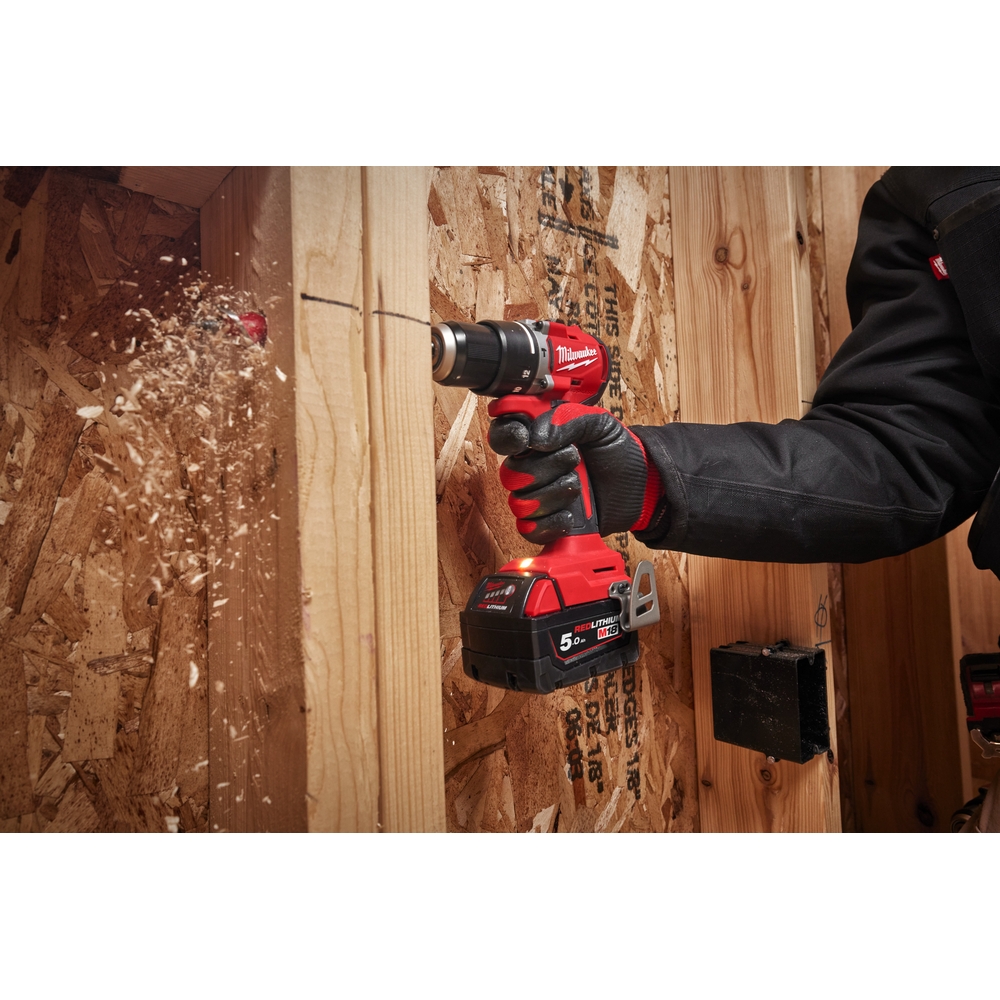 PERCEUSE PERCUSSION 18 VOLTS 4AH BRUSHLESS 60 NM - M18 BLPDRC-422C AVEC BATTERIES MILWAUKEE - 4933492825