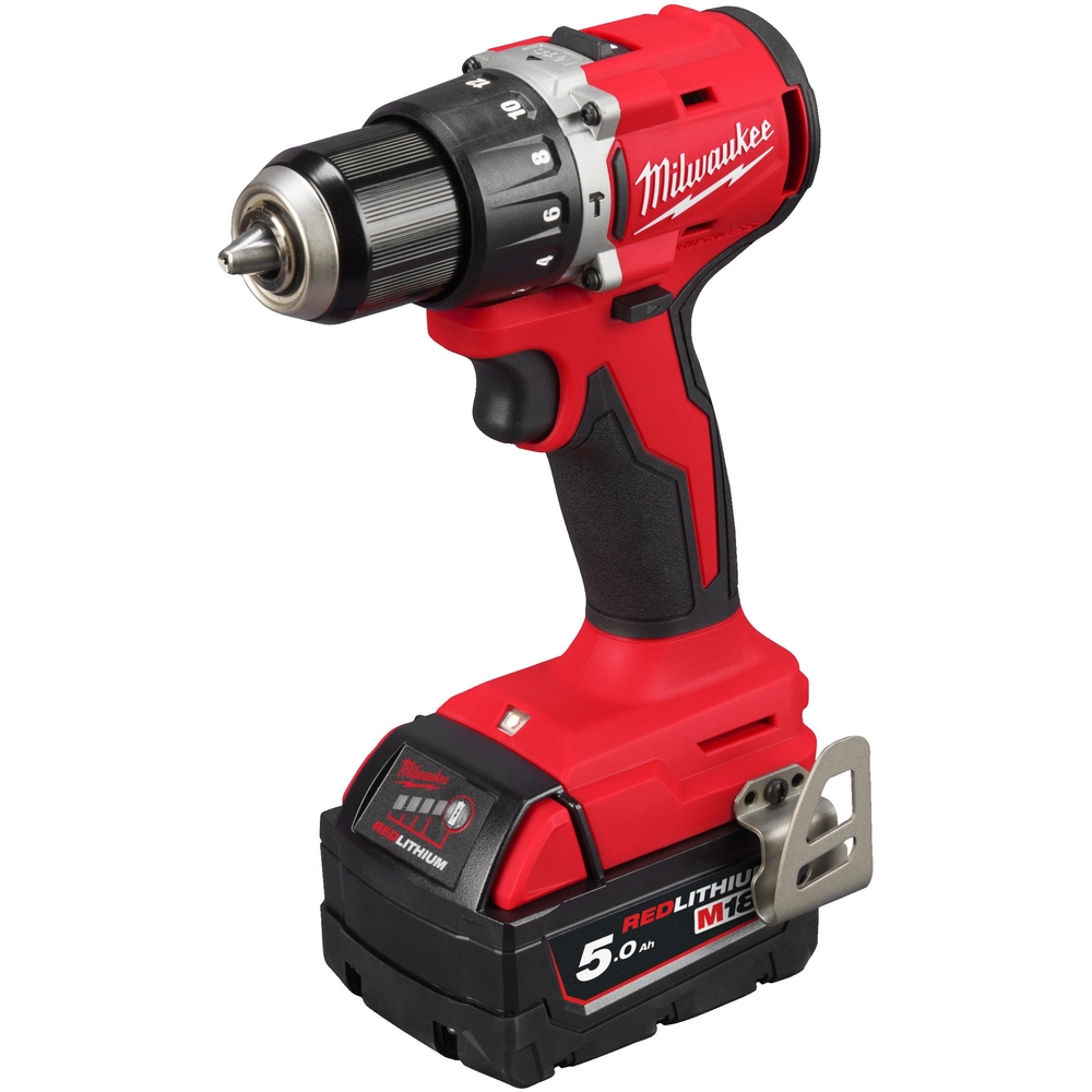 PERCEUSE PERCUSSION 18 VOLTS 4AH BRUSHLESS 60 NM - M18 BLPDRC-422C AVEC BATTERIES MILWAUKEE - 4933492825