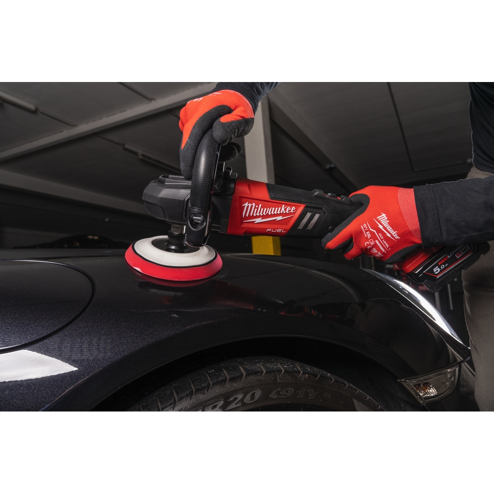 Polisseuse MILWAUKEE FUEL 18V 180 mm livrée sans batteries ni chargeur en carton M18 FAP180-0 - 4933451549