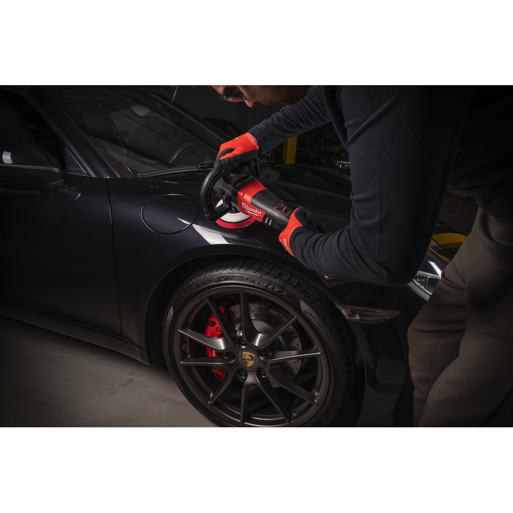 Polisseuse MILWAUKEE FUEL 18V 180 mm livrée sans batteries ni chargeur en carton M18 FAP180-0 - 4933451549