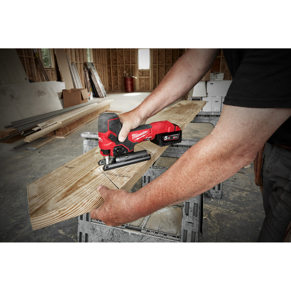 Scie sauteuse FUEL poignée pommeau 18V sans batterie M18 FBJS-0X MILWAUKEE - 4933464799