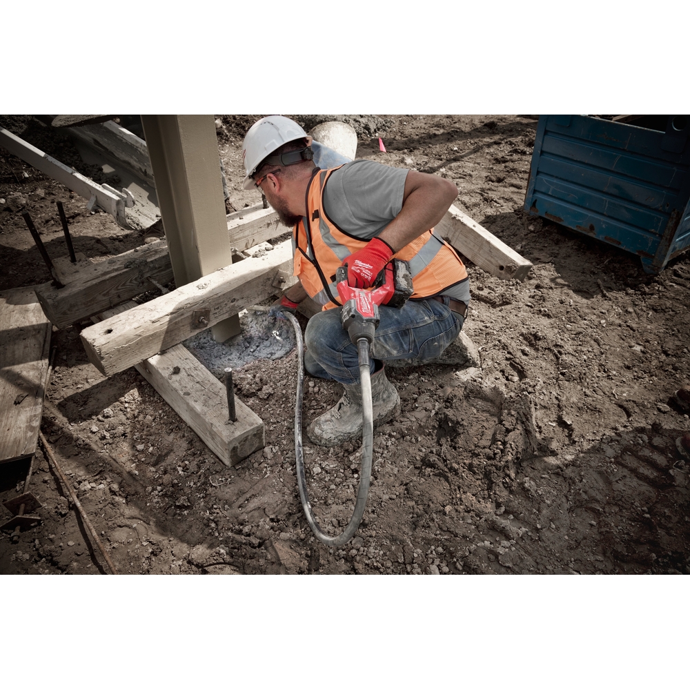 Aiguille vibrante MILWAUKEE M18 FCV N12-551, 18V, arbre flexible 1.2m - 4933479597