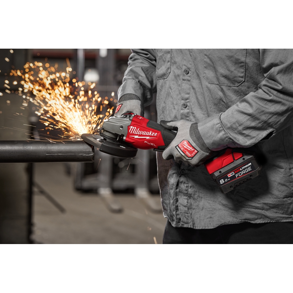 MEULEUSE D'ANGLE 125MM 18 VOLTS FUEL M18 FHSAG125XPDB2-0X - MILWAUKEE - 4933493417
