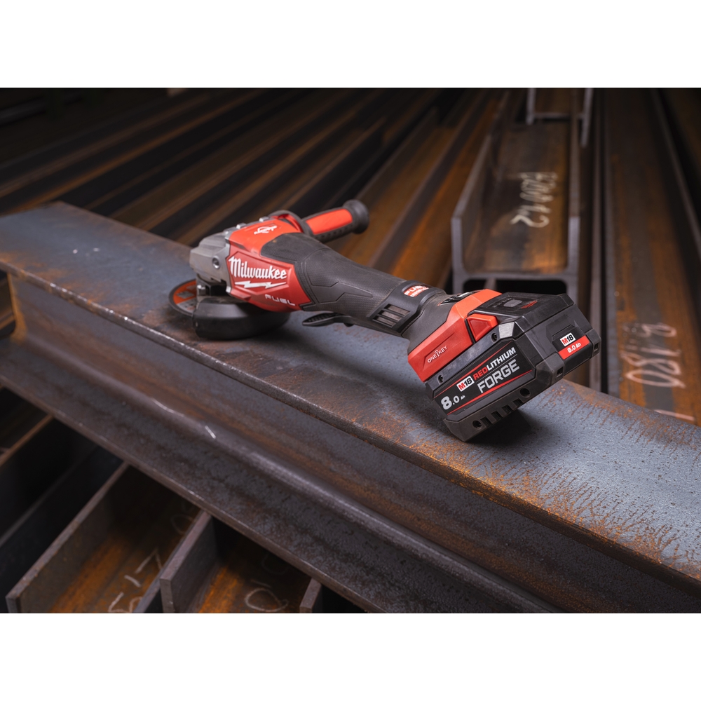 MEULEUSE D'ANGLE 125MM 18 VOLTS FUEL ONE KEY M18 FHSAGO125VXPDB2-0X - MILWAUKEE - 4933493419