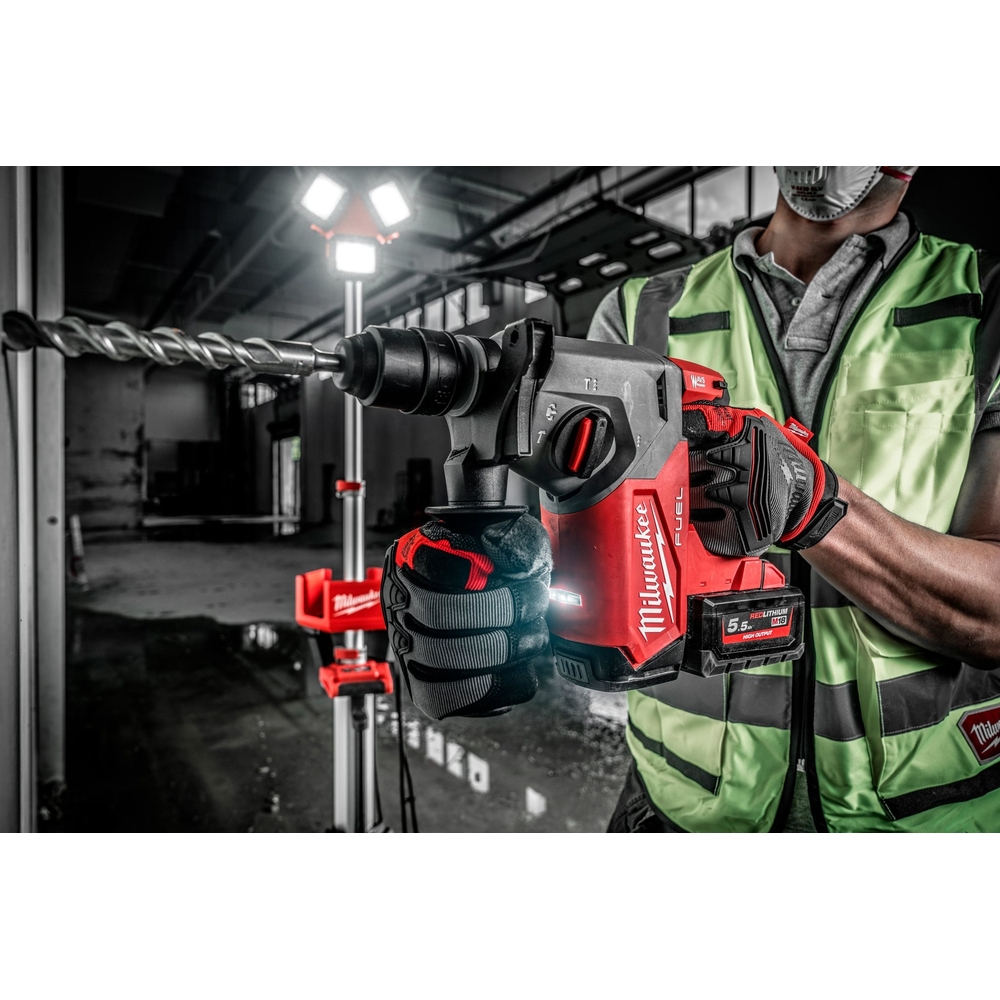 PERFORATEUR MILWAUKEE SDS-PLUS 26 MM - 4 MODES AVEC MANDRIN FIXTEC M18 FHX-0 SANS BATTERIE - 4933478887