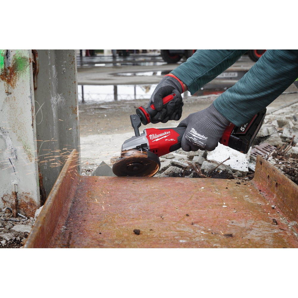 MEULEUSE D'ANGLE SÉCURITAIRE 125MM 18 VOLTS FUEL - M18 FSAGSVO125X-0X MILWAUKEE - 4933493552