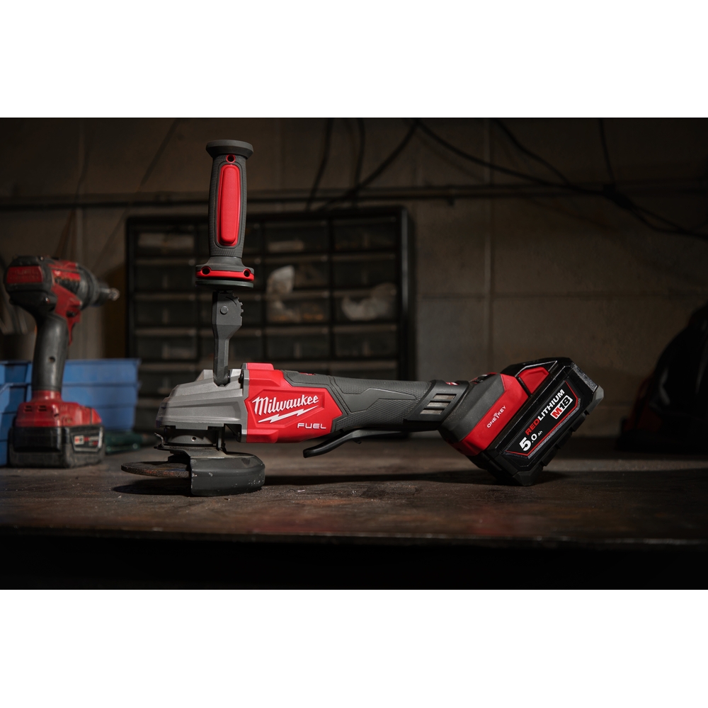 MEULEUSE D'ANGLE SÉCURITAIRE 125MM 18 VOLTS FUEL - M18 FSAGSVO125X-0X MILWAUKEE - 4933493552