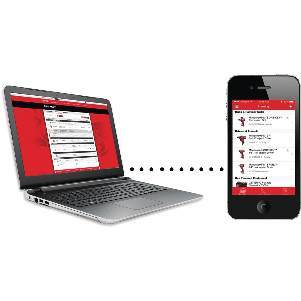 Boulonneuse à Chocs MILWAUKEE M18 FHIWP12-502X FUEL ONE KEY 18V 5,0 Ah - 4933459726